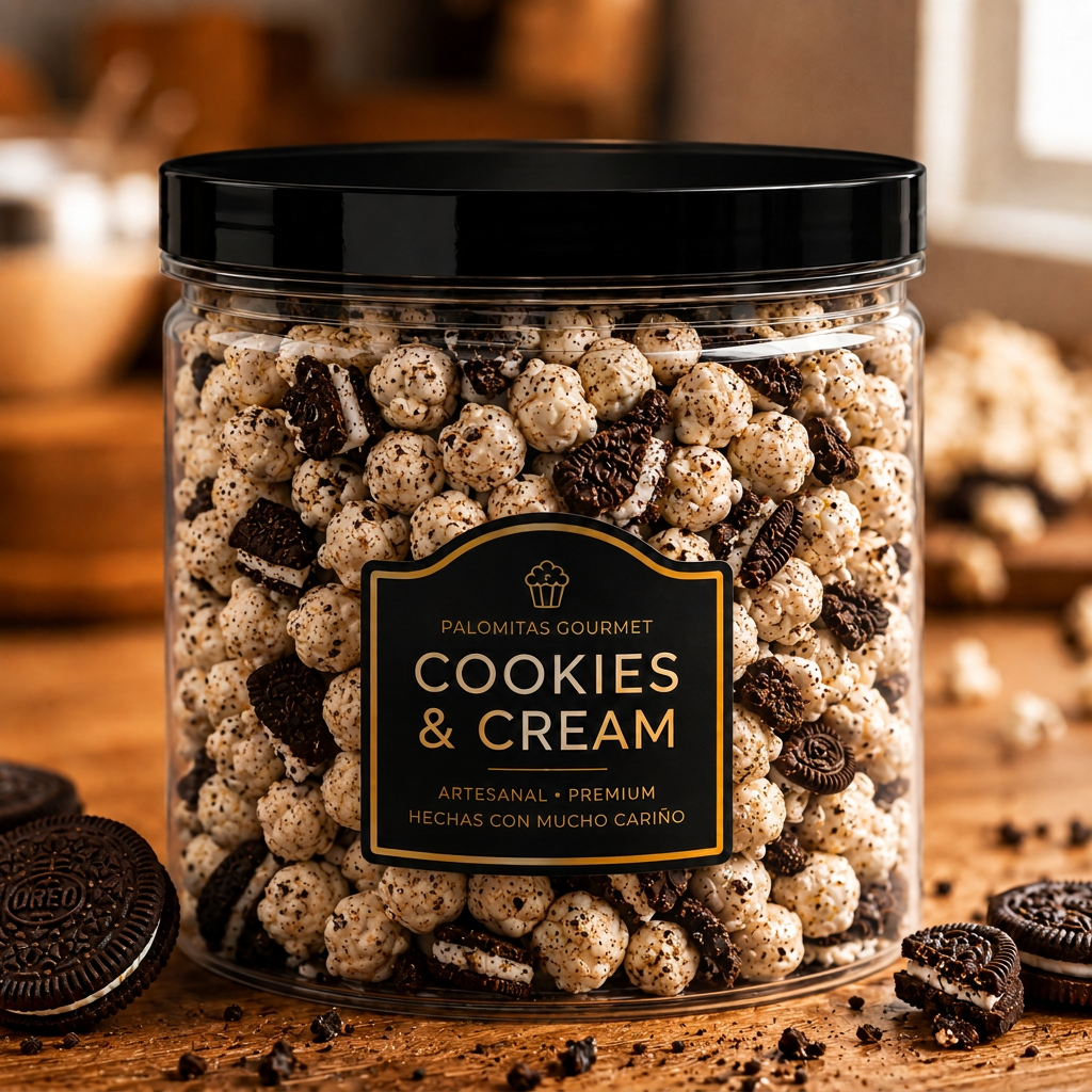 Palomitas gourmet sabor Cookies & Cream